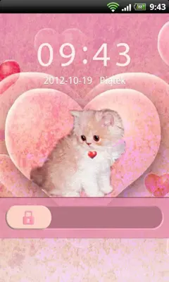 GO Locker Theme Kitty android App screenshot 0