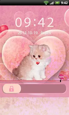 GO Locker Theme Kitty android App screenshot 2